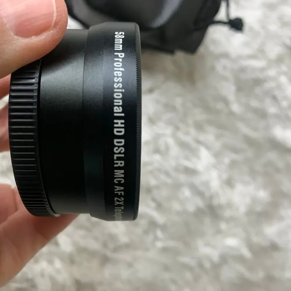 Zeikos 58 mm HD DSLR MC AF 2X Telephoto Lens Japan Optics